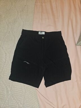 Jetty Black Womens Casual Utility Shorts